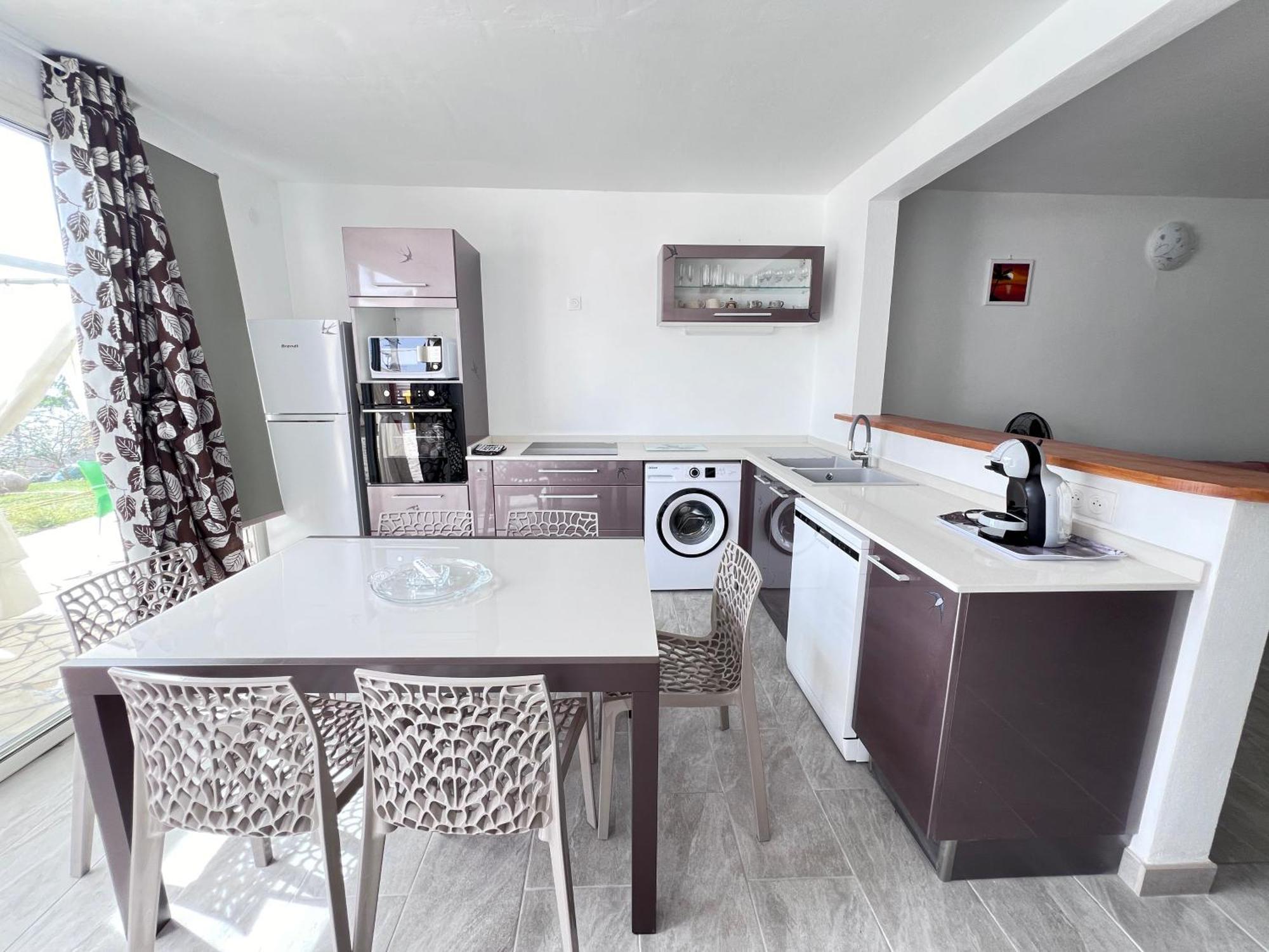 Elegant Appartement T3 Chataigne : Spacieux แซ็งต์-ลูซ ภายนอก รูปภาพ