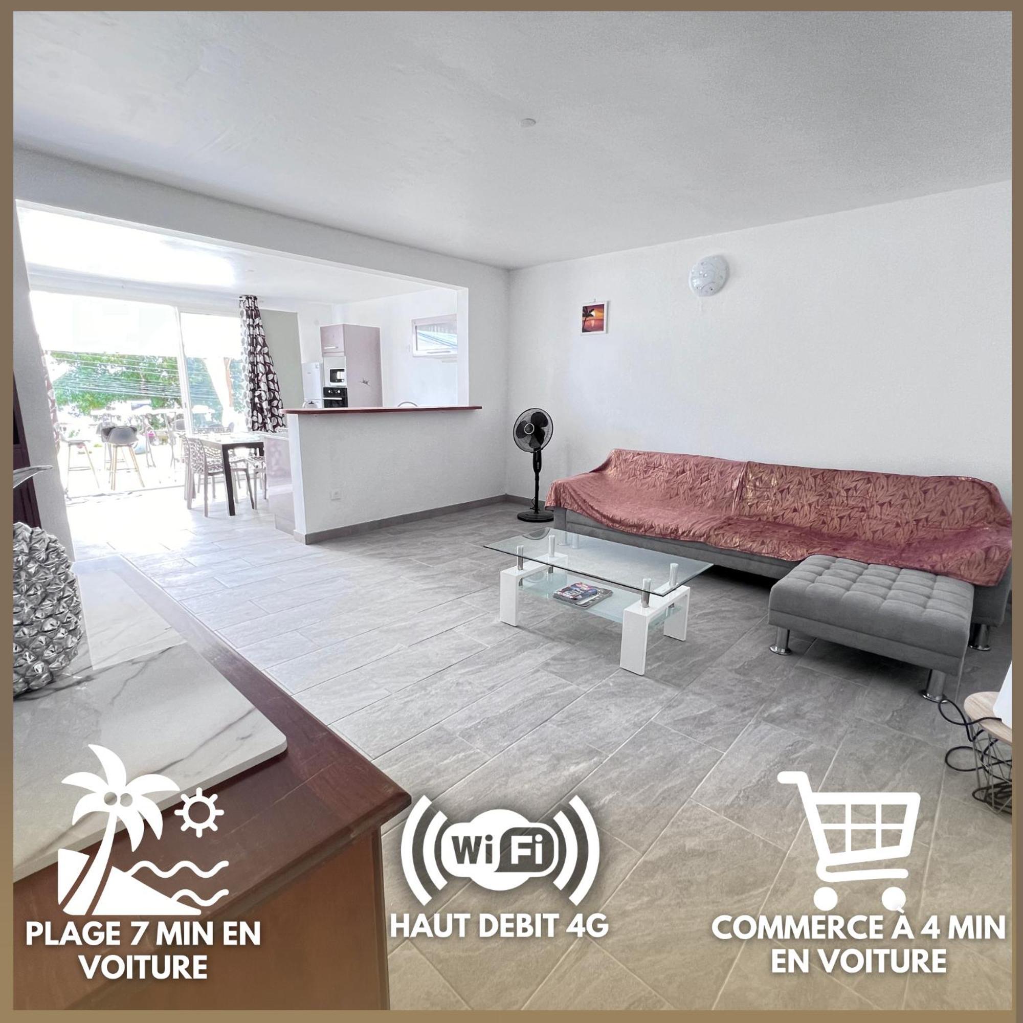 Elegant Appartement T3 Chataigne : Spacieux แซ็งต์-ลูซ ภายนอก รูปภาพ